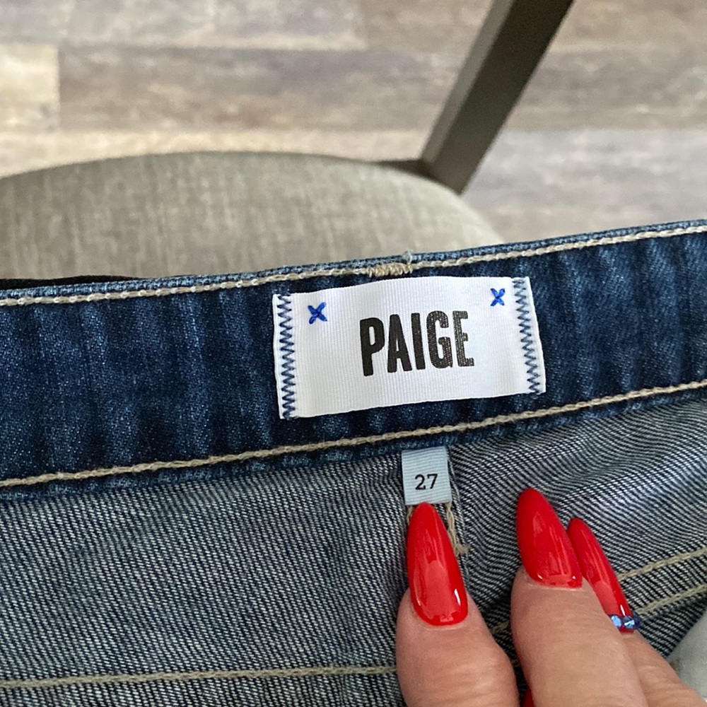 Paige jeans size 27 brand new never been worn no tags still have the raper